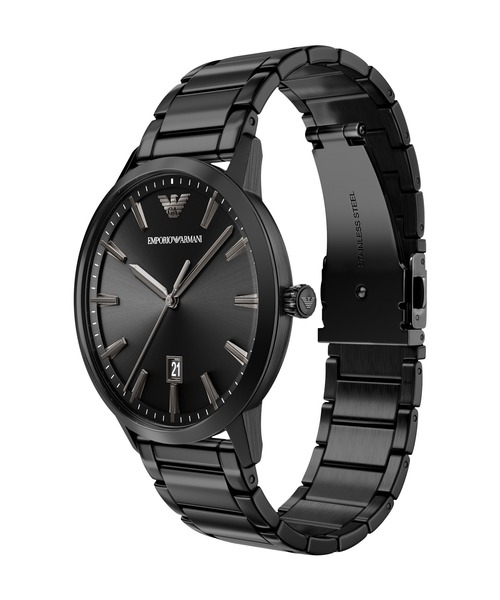 EMPORIO ARMANI(エンポリオアルマーニ)の「エンポリオ・アルマーニ 腕時計 メンズ アナログ ステンレス AR80089SET(アナログ腕時計・メンズ・ブラック・FREE)」の6枚目の写真
