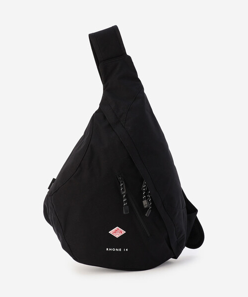 DANTON（ダントン）の「DANTON | コーデュラナイロン ワンショルダーバッグ RHONE 14 UNISEX（バックパック/リュック・レディース・ブラック/ダークグレー・-）」の2枚目の写真