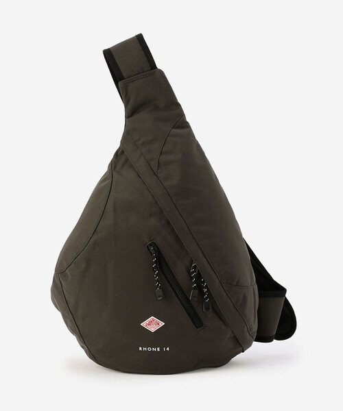 DANTON（ダントン）の「DANTON | コーデュラナイロン ワンショルダーバッグ RHONE 14 UNISEX（バックパック/リュック・レディース・ブラック/ダークグレー・-）」の3枚目の写真