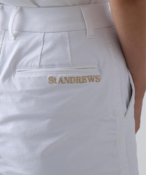 St ANDREWS（セントアンドリュース）の「【ストレッチ】【撥水】ナイロンビヨンテックススカート（スカート・レディース・ブラック/ホワイト/グレー・M/S/L）」の14枚目の写真