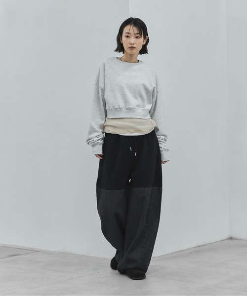 feepur(フェピュール)の「スウェットドッキングバレルデニム(デニムパンツ・レディース・ブラック・TALL/MEDIUM/SMALL)」の19枚目の写真