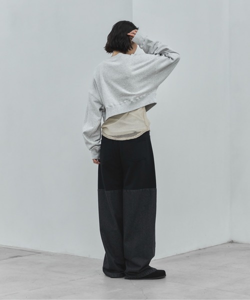 feepur(フェピュール)の「スウェットドッキングバレルデニム(デニムパンツ・レディース・ブラック・TALL/MEDIUM/SMALL)」の18枚目の写真