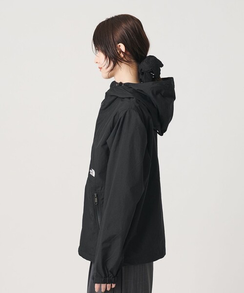 THE NORTH FACE(ザノースフェイス)の「<THE NORTH FACE>コンパクト ジャケット(マウンテンパーカー・レディース・ブラック/ベージュ・L)」の14枚目の写真