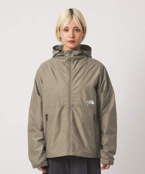 THE NORTH FACE(ザノースフェイス)の「<THE NORTH FACE>コンパクト ジャケット(マウンテンパーカー・レディース・ブラック/ベージュ・L)」の16枚目の写真
