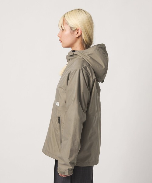 THE NORTH FACE(ザノースフェイス)の「<THE NORTH FACE>コンパクト ジャケット(マウンテンパーカー・レディース・ブラック/ベージュ・L)」の17枚目の写真