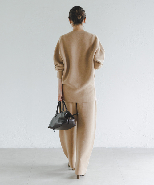 Noble(ノーブル)の「《・セットアップ対応》スムース バレルパンツ(その他パンツ・レディース・ベージュ/キャメル・38/36)」の13枚目の写真