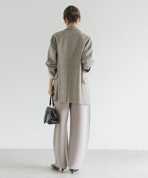 Noble(ノーブル)の「《・セットアップ対応》スムース バレルパンツ(その他パンツ・レディース・ベージュ/キャメル・38/36)」の18枚目の写真
