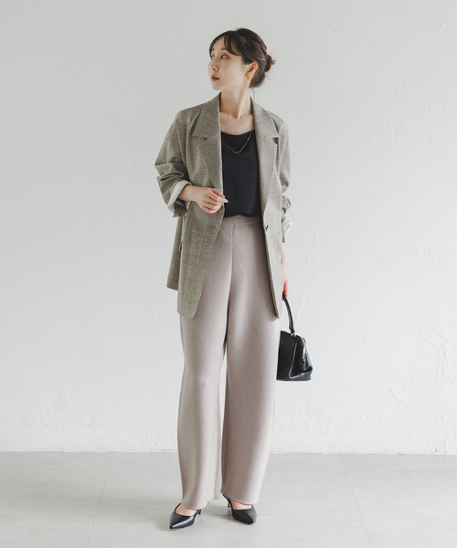 Noble(ノーブル)の「《・セットアップ対応》スムース バレルパンツ(その他パンツ・レディース・ベージュ/キャメル・38/36)」の22枚目の写真