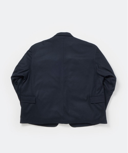 DAIWA PIER39（ダイワピア39）の「DAIWA PIER39 TECH LOOSE 2B JACKET FLANNEL ダイワピア39 テックルーズ2Bジャケットフランネル（その他アウター・メンズ・ネイビー/チャコールグレー・LARGE/MEDIUM/SMALL）」の4枚目の写真