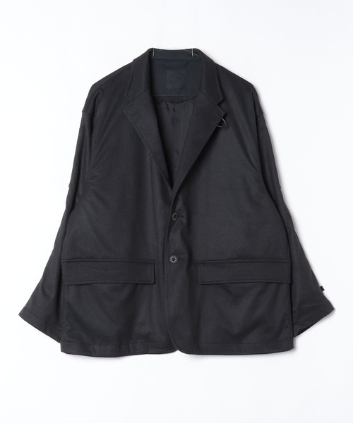 DAIWA PIER39（ダイワピア39）の「DAIWA PIER39 TECH LOOSE 2B JACKET FLANNEL ダイワピア39 テックルーズ2Bジャケットフランネル（その他アウター・メンズ・ネイビー/チャコールグレー・LARGE/MEDIUM/SMALL）」の13枚目の写真