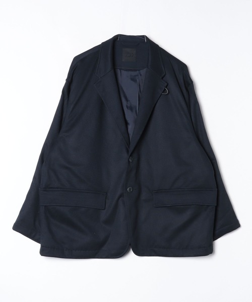DAIWA PIER39（ダイワピア39）の「DAIWA PIER39 TECH LOOSE 2B JACKET FLANNEL ダイワピア39 テックルーズ2Bジャケットフランネル（その他アウター・メンズ・ネイビー/チャコールグレー・LARGE/MEDIUM/SMALL）」の14枚目の写真