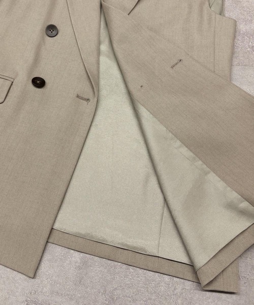 ELFRANK(エルフランク)の「【2026AW】【M~Lサイズ展開】ダブルブレストテーラードベスト ジレ(ベスト・レディース・アイボリー/ブラック/ベージュ・L/M)」の13枚目の写真