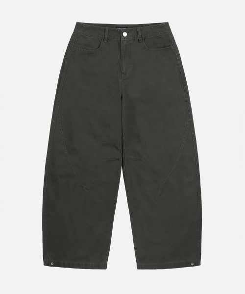 TOFFEE(トフィー)の「CURB ダートチノパンツ (CHARCOAL)(その他パンツ・メンズ・その他・SMALL/MEDIUM/LARGE/X-LARGE)」の2枚目の写真