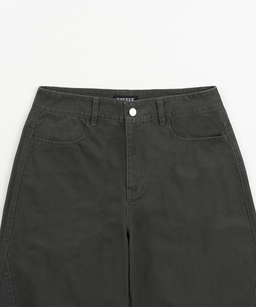 TOFFEE(トフィー)の「CURB ダートチノパンツ (CHARCOAL)(その他パンツ・メンズ・その他・SMALL/MEDIUM/LARGE/X-LARGE)」の3枚目の写真