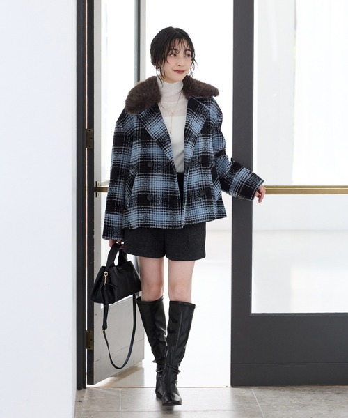 Juze(ジュゼ)の「【美脚】アンクルベルトストレッチロングブーツ(ブーツ・レディース・ブラック・L/M/S)」の21枚目の写真