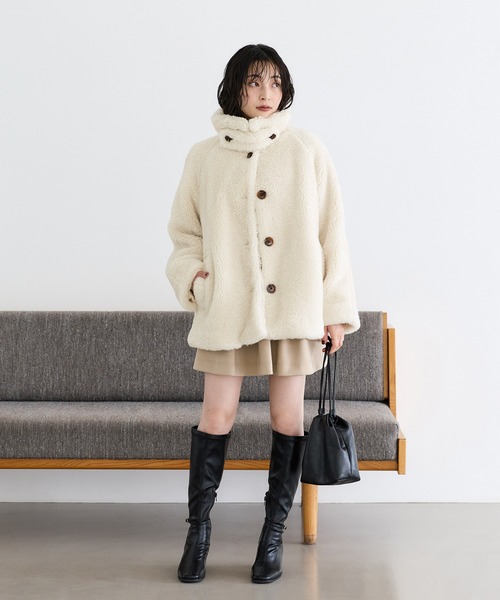 Juze(ジュゼ)の「【美脚】アンクルベルトストレッチロングブーツ(ブーツ・レディース・ブラック・L/M/S)」の6枚目の写真