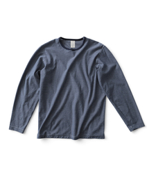 細ストライプロングスリーブTシャツ
