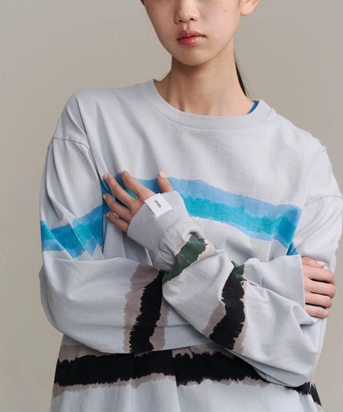 UN3D.(アンスリード)の「【UN3D.】COTTON RESEARCH CLUB LING T(Tシャツ/カットソー・メンズ・ブラック/グレー・42)」の8枚目の写真