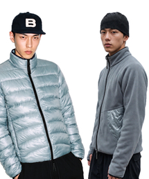 BALLUTE（バリュート）の「ARC LIGHT REVERSIBLE DOWN JACKET (SKY & GREY)（ダウンジャケット/コート）」