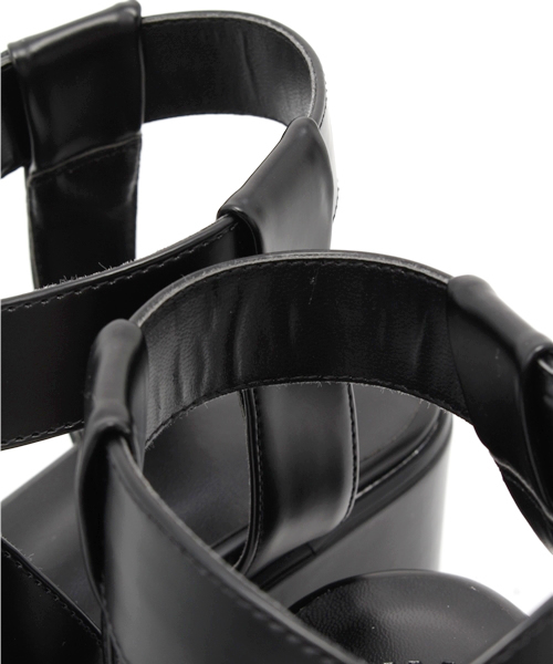 SLY（スライ）の「CROSS PLATFORM SANDAL（サンダル・レディース・ベージュ/ブラック/ホワイト・LARGE/SMALL/MEDIUM）」の11枚目の写真