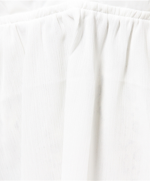 goocy（グーシー）の「setボリュームキャミ（シャツ/ブラウス・レディース・ホワイト/ピンク・FREE）」の5枚目の写真