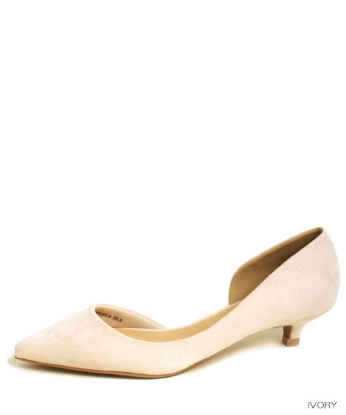 RANDA(ランダ)の「ポインテッドトゥローヒールパンプス(パンプス・レディース・ブラック/パイソン/キャメル/グレー/グリーン/ブラック系その他/ワイン/ベージュ/ブルー系その他/イエロー/アイボリー/オレンジ/ブラック系その他2/ピンク・23.5/22/24.5/22.5/24/25.5/25/23)」の7枚目の写真