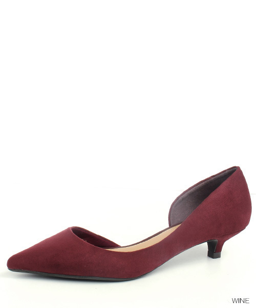 RANDA(ランダ)の「ポインテッドトゥローヒールパンプス(パンプス・レディース・ブラック/パイソン/キャメル/グレー/グリーン/ブラック系その他/ワイン/ベージュ/ブルー系その他/イエロー/アイボリー/オレンジ/ブラック系その他2/ピンク・23.5/22/24.5/22.5/24/25.5/25/23)」の12枚目の写真