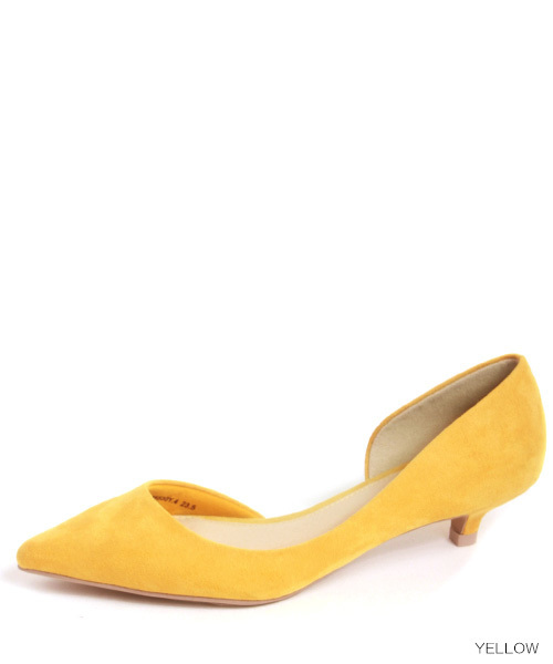 RANDA(ランダ)の「ポインテッドトゥローヒールパンプス(パンプス・レディース・ブラック/パイソン/キャメル/グレー/グリーン/ブラック系その他/ワイン/ベージュ/ブルー系その他/イエロー/アイボリー/オレンジ/ブラック系その他2/ピンク・23.5/22/24.5/22.5/24/25.5/25/23)」の10枚目の写真