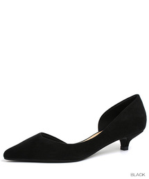 RANDA | ポインテッドトゥローヒールパンプス(パンプス)