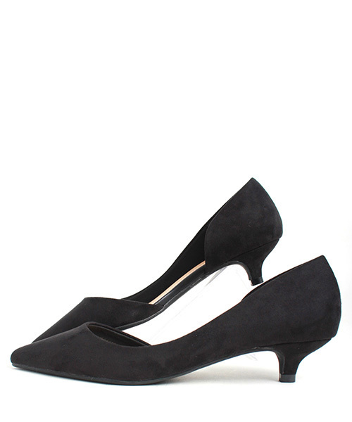 RANDA(ランダ)の「ポインテッドトゥローヒールパンプス(パンプス・レディース・ブラック/パイソン/キャメル/グレー/グリーン/ブラック系その他/ワイン/ベージュ/ブルー系その他/イエロー/アイボリー/オレンジ/ブラック系その他2/ピンク・23.5/22/24.5/22.5/24/25.5/25/23)」の19枚目の写真