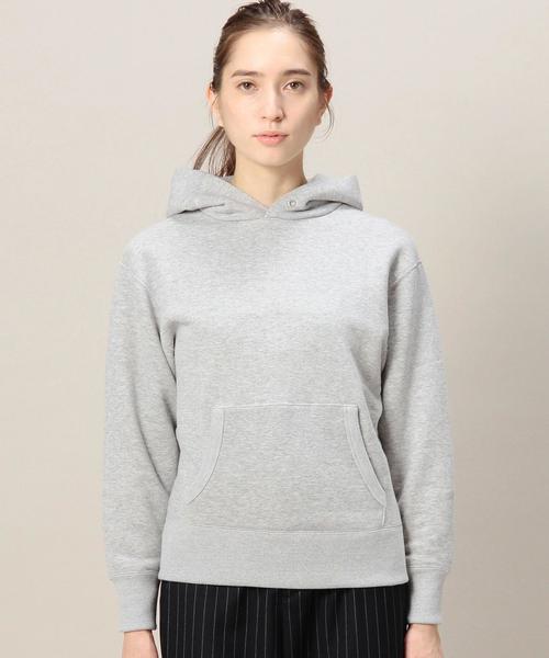 BEAUTY&YOUTH UNITED ARROWS（ビューティーアンドユースユナイテッドアローズ）の「BY TRADITIONAL 吊り裏毛フードプルオーバー◆（パーカー・レディース・オフホワイト/ライトグレー・SMALL/MEDIUM）」の10枚目の写真