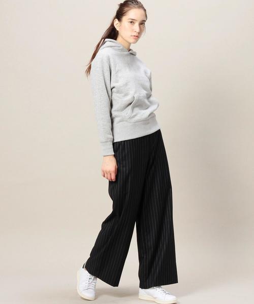 BEAUTY&YOUTH UNITED ARROWS（ビューティーアンドユースユナイテッドアローズ）の「BY TRADITIONAL 吊り裏毛フードプルオーバー◆（パーカー・レディース・オフホワイト/ライトグレー・SMALL/MEDIUM）」の12枚目の写真