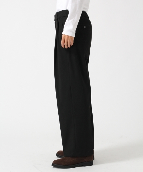 RAGEBLUE（レイジブルー）の「起毛TRストレッチワイドパンツ/737208（その他パンツ・メンズ・ブラック/グレー系その他・MEDIUM/LARGE）」の3枚目の写真