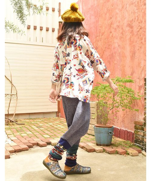 チャイハネ（チャイハネ）の「【チャイハネ】yul バルーンシルエット変形パンツ（その他パンツ・レディース・ブラック/グレー/キャメル/レッド/ブルー/ブラック系その他・FREE）」の16枚目の写真