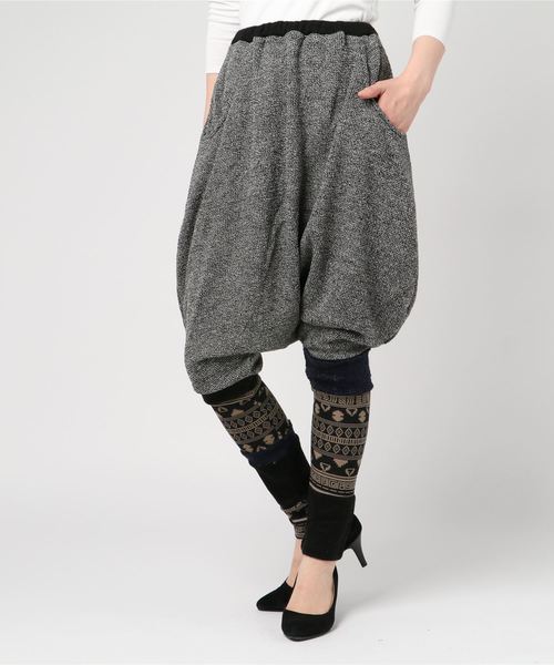 チャイハネ（チャイハネ）の「【チャイハネ】yul バルーンシルエット変形パンツ（その他パンツ・レディース・ブラック/グレー/キャメル/レッド/ブルー/ブラック系その他・FREE）」の22枚目の写真