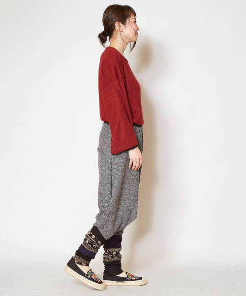 チャイハネ（チャイハネ）の「【チャイハネ】yul バルーンシルエット変形パンツ（その他パンツ・レディース・ブラック/グレー/キャメル/レッド/ブルー/ブラック系その他・FREE）」の20枚目の写真