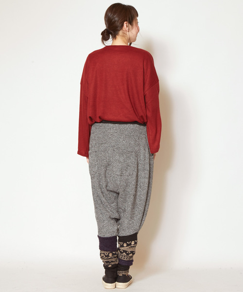 チャイハネ（チャイハネ）の「【チャイハネ】yul バルーンシルエット変形パンツ（その他パンツ・レディース・ブラック/グレー/キャメル/レッド/ブルー/ブラック系その他・FREE）」の19枚目の写真