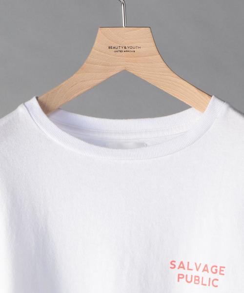 BEAUTY&YOUTH UNITED ARROWS（ビューティーアンドユースユナイテッドアローズ）の「【別注】 ＜SALVAGE PUBLIC＞ LS PRINT T/Tシャツ ◆（Tシャツ/カットソー・メンズ・ホワイト/ブラック・LARGE/SMALL/MEDIUM）」の10枚目の写真