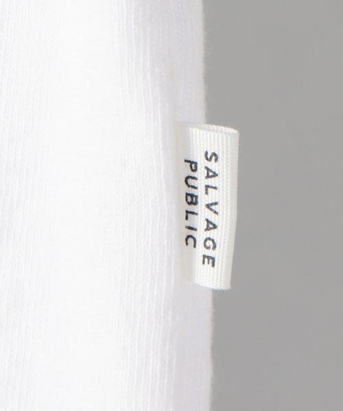 BEAUTY&YOUTH UNITED ARROWS（ビューティーアンドユースユナイテッドアローズ）の「【別注】 ＜SALVAGE PUBLIC＞ LS PRINT T/Tシャツ ◆（Tシャツ/カットソー・メンズ・ホワイト/ブラック・LARGE/SMALL/MEDIUM）」の14枚目の写真