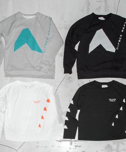 BEAUTY&YOUTH UNITED ARROWS（ビューティーアンドユースユナイテッドアローズ）の「【別注】 ＜SALVAGE PUBLIC＞ LS PRINT T/Tシャツ ◆（Tシャツ/カットソー・メンズ・ホワイト/ブラック・LARGE/SMALL/MEDIUM）」の7枚目の写真