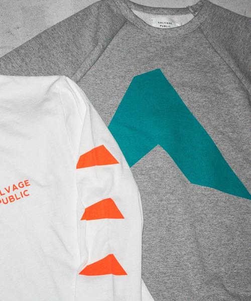 BEAUTY&YOUTH UNITED ARROWS（ビューティーアンドユースユナイテッドアローズ）の「【別注】 ＜SALVAGE PUBLIC＞ LS PRINT T/Tシャツ ◆（Tシャツ/カットソー・メンズ・ホワイト/ブラック・LARGE/SMALL/MEDIUM）」の8枚目の写真