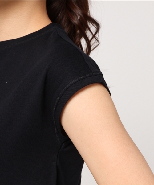 COMME CA ISM（コムサイズム）の「コットンインレイワンピース（ワンピース・レディース・ネイビー/ホワイト・MEDIUM/LARGE/SMALL）」の8枚目の写真