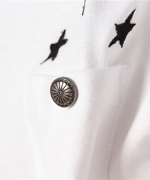 VENCEEXCHANGE(ヴァンスエクスチェンジ)の「汗染み防止コンチョクルーネックTシャツ (Tシャツ/カットソー・メンズ・オフホワイト/グレー/ロイヤルブルー/ブラック・LARGE/MEDIUM)」の10枚目の写真