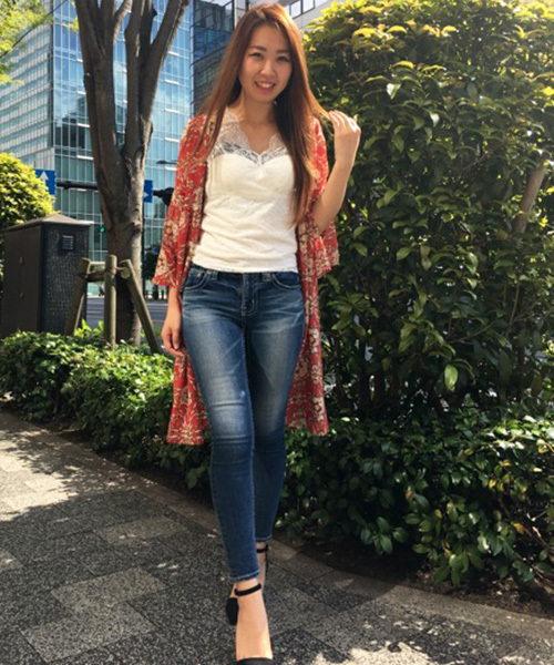 VENCEEXCHANGE（ヴァンスエクスチェンジ）の「WEB限定 フレンチスリーブレースタンクトップ（タンクトップ・レディース・ブラック/オフホワイト/ベビーピンク/ライトブルー・MEDIUM）」の7枚目の写真