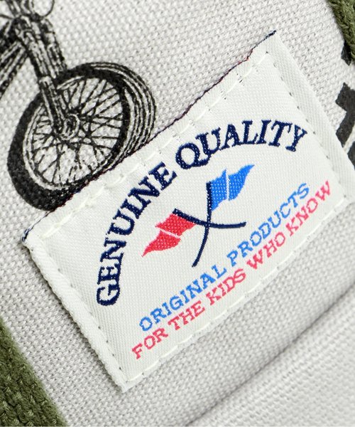 Ampersand（アンパサンド）の「3柄リュック（バックパック/リュック・キッズ・キナリ/ネイビー/グレー・X-SMALL/SMALL/MEDIUM）」の15枚目の写真