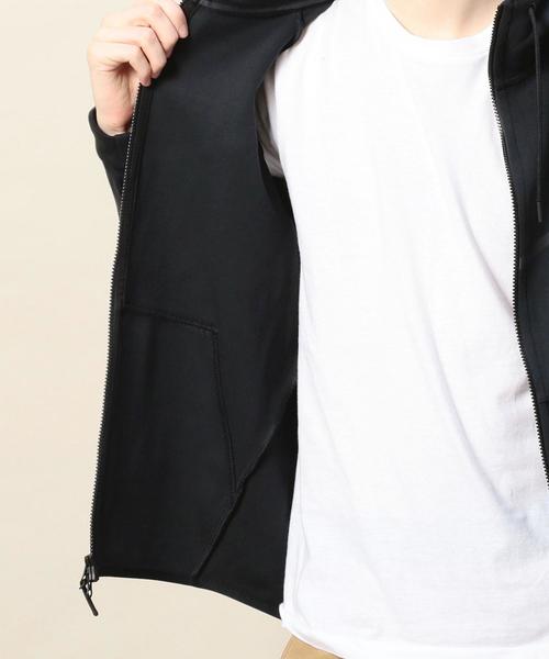 NIKE（ナイキ）の「＜NIKE(ナイキ）＞ TECH WIND/R ZIP PK/パーカー ◆（パーカー・メンズ・ブラック/グレー・MEDIUM/SMALL/LARGE）」の3枚目の写真