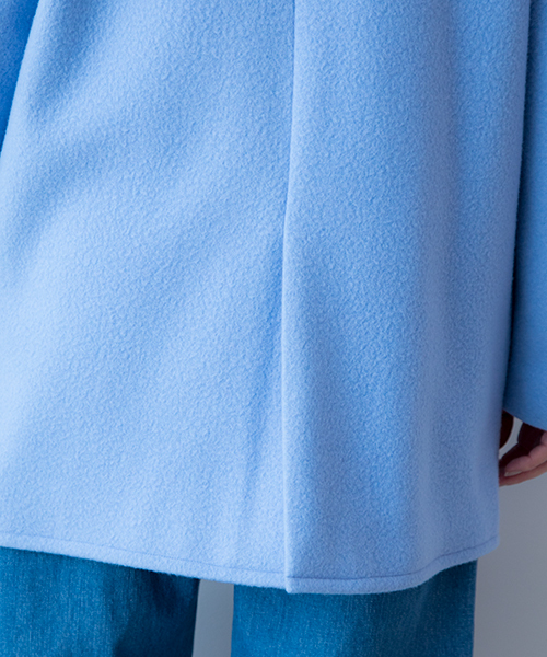 Banner Barrett（バナーバレット）の「MELTHON PEA COAT      （ピーコート・レディース・グレー/ブルー/ピンク・38/36）」の13枚目の写真