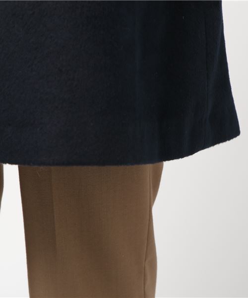 earth music&ecology（アースミュージックアンドエコロジー）の「6wayコート（ステンカラーコート・レディース・ライトグレー/ライトピンク/ネイビー/キャメル・M/S）」の14枚目の写真