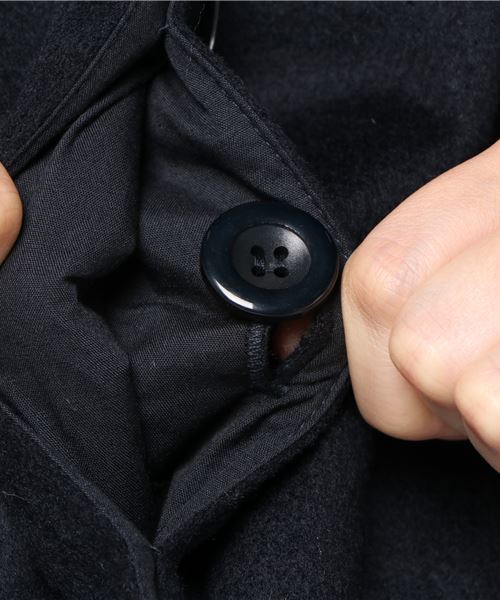 earth music&ecology（アースミュージックアンドエコロジー）の「6wayコート（ステンカラーコート・レディース・ライトグレー/ライトピンク/ネイビー/キャメル・M/S）」の19枚目の写真