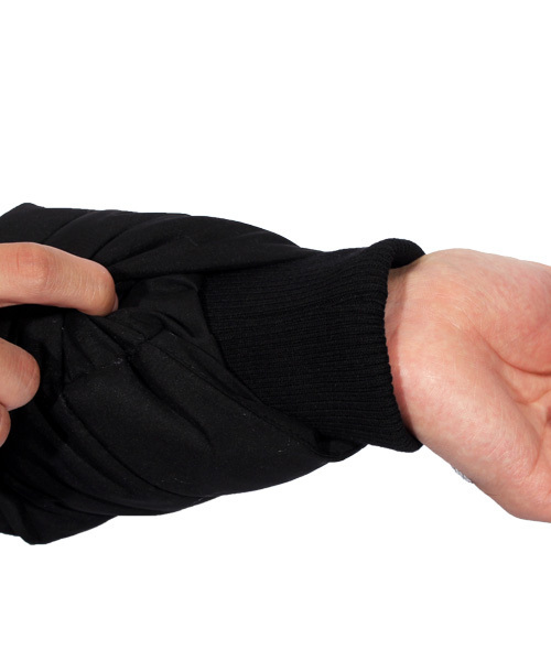 8(eight)(エイト)の「中綿 ジャケット ブルゾン フード付き (ダウンジャケット/コート・メンズ・ブラック/ベージュ/カーキ・MEDIUM/LARGE)」の11枚目の写真